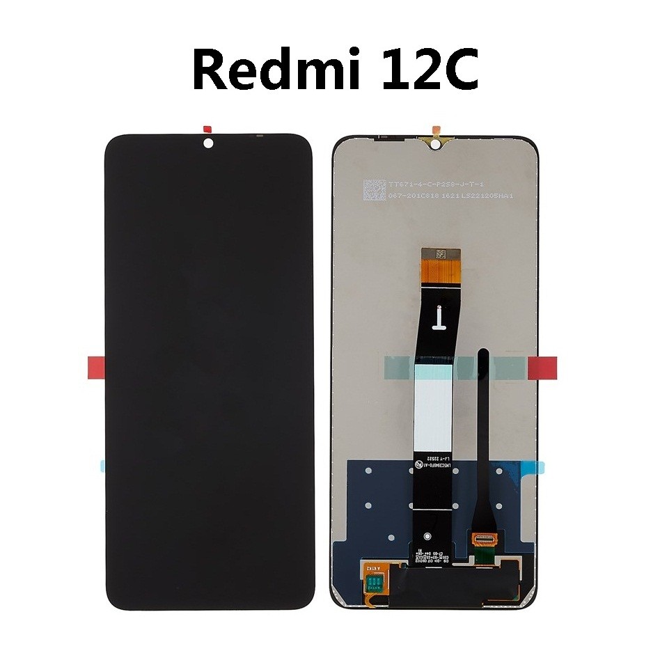 Xiaomi Redmi 12C จอแสดงผล LCD Digitizer หน้าจอสัมผัส Fullset แก้ว Redmi12C ( 22120RN86G / 22120RN86I