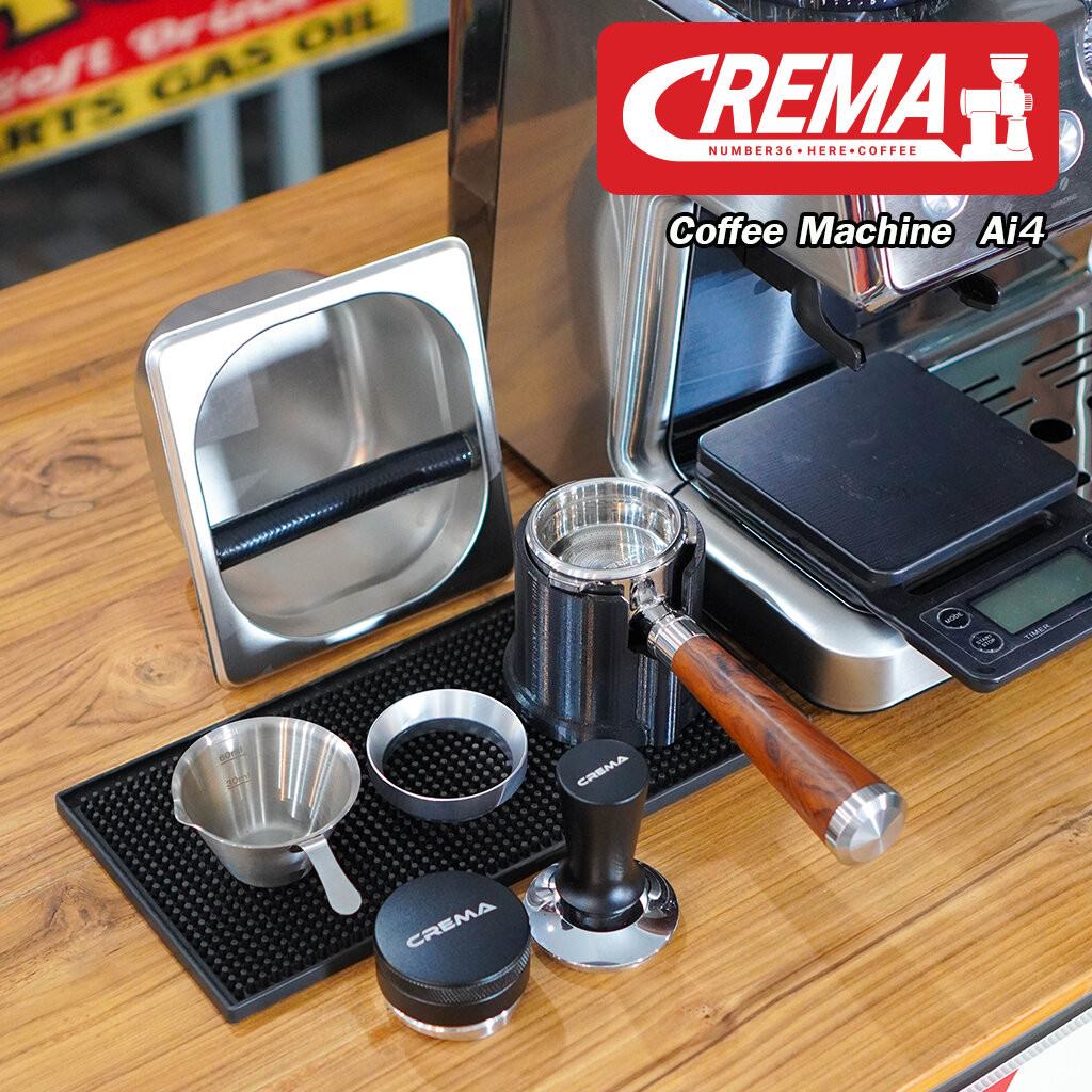 เครื่องชงกาแฟพร้อมเครื่องบด APRESSO AI 4x CREMA JP : พร้อมสูตรเปิดร้านกาแฟ ราคา ถูกที่สุด ดีลบีเคเค แกลเลอรีภาพที่ 4