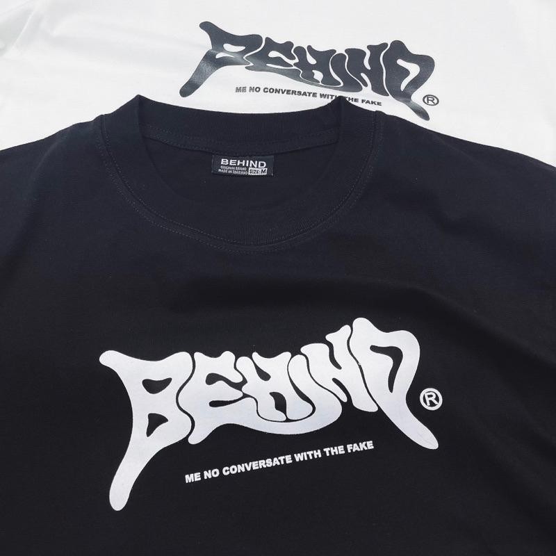 เสื้อยืด BEHIND แขนสั้น Oversize