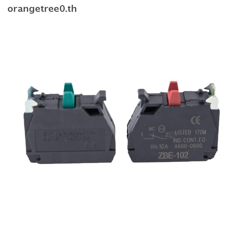 หรือปุ่มสวิทช์ Contact Block ฐาน ZBE-101 NO / ZBE-102 NC สําหรับ Xb4/XB5 oe