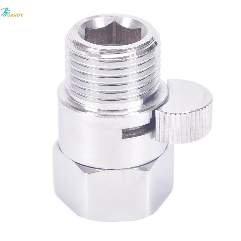 NDY ทองเหลืองเต็ม G1/2" Flow Quick Control วาล์วปิด-ปิดหัวฝักบัว Hand Water Saver N