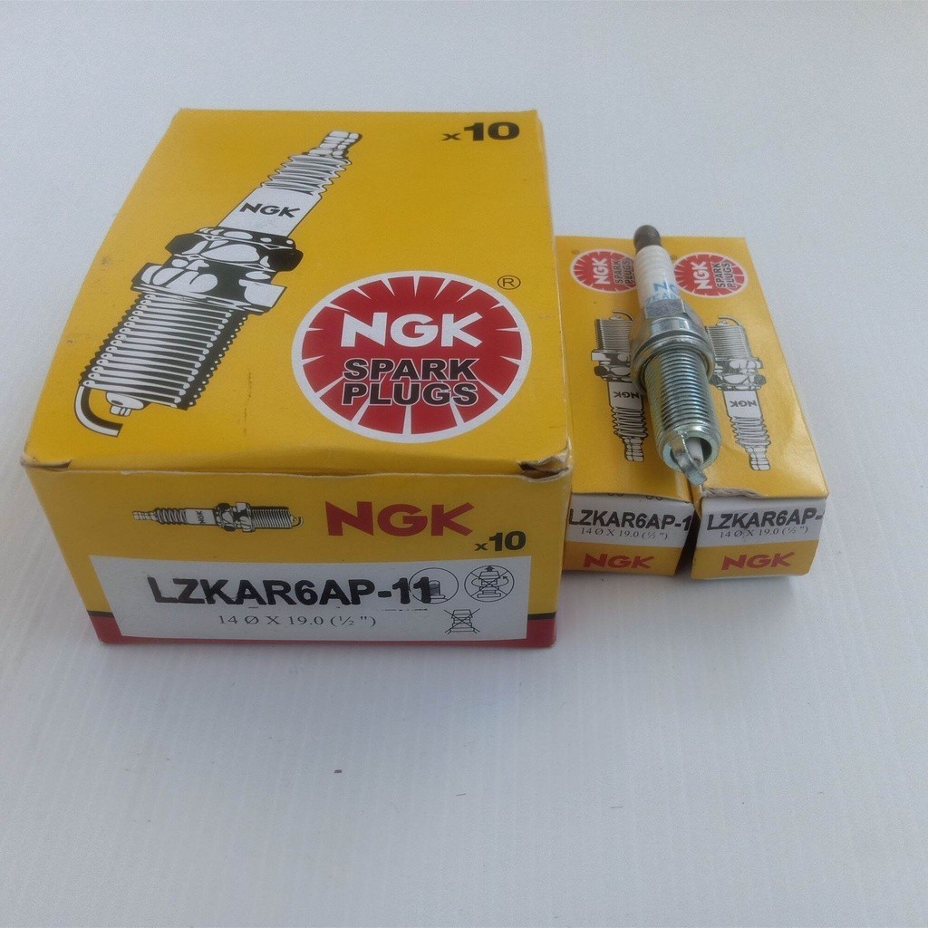 หัวเทียนสําหรับ LZKAR6AP11 NGK LZKAR6AP-11 Nissan Grand Livina Serena X Trail March Evalia Juke Lati