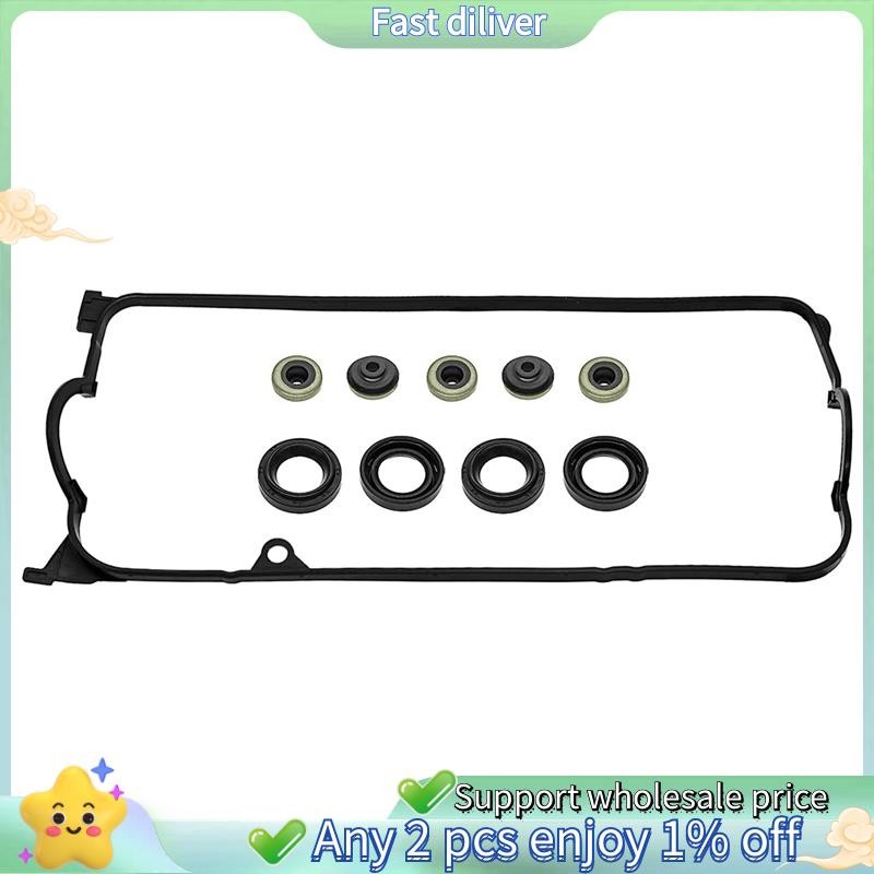 ชุดปะเก็นฝาครอบวาล์วเครื่องยนต์12341-PLC-000 สําหรับ 01-05 Honda Civic 1.7L SOHC 16V D17A2 D17A1 D17