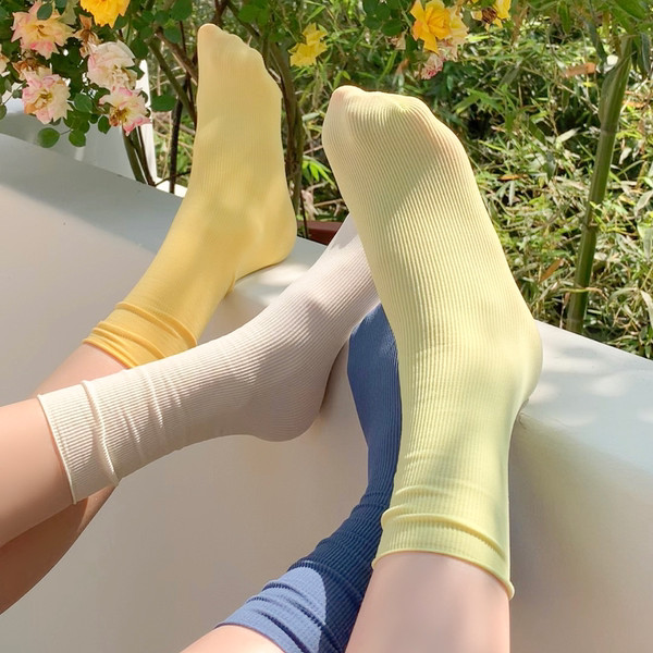 personal best ถุงเท้า ถุงเท้าวิ่ง ถุงเท้า Bingbing ถุงเท้าสูงปานกลางสำหรับผู้หญิงถุงเท้าแบบยาวสำหรับ