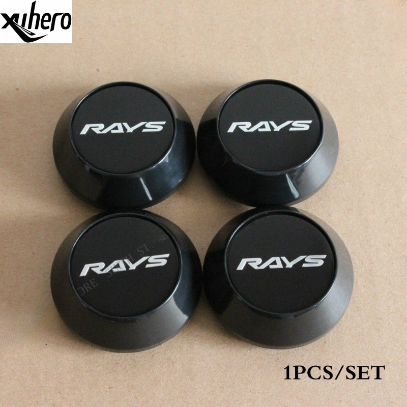 ใหม่ 1PCS 65 มม.68 มม.RAYS โลโก้สติกเกอร์สัญลักษณ์ RAYS Racing badge Auto Hub Cap ล้อขอบ Center Caps