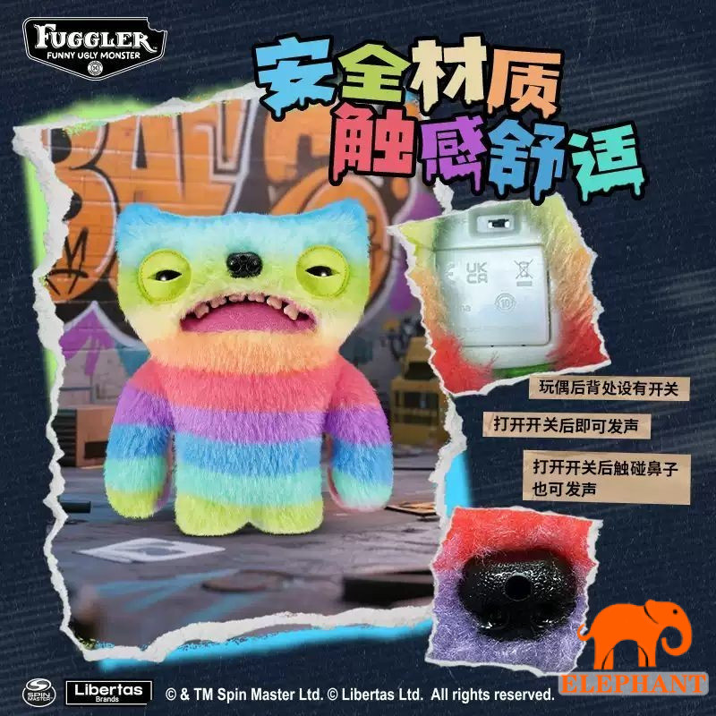 พร้อมสต็อก คนลักลอบน้ํา อย่างเป็นทางการของแท้น่ารักฟันมอนสเตอร์ประหลาดผายลมชุดตุ๊กตาตุ๊กตาน่าเกลียดน่ารักตลกอินเทรนด์เล่นตุ๊กตาของเล่น