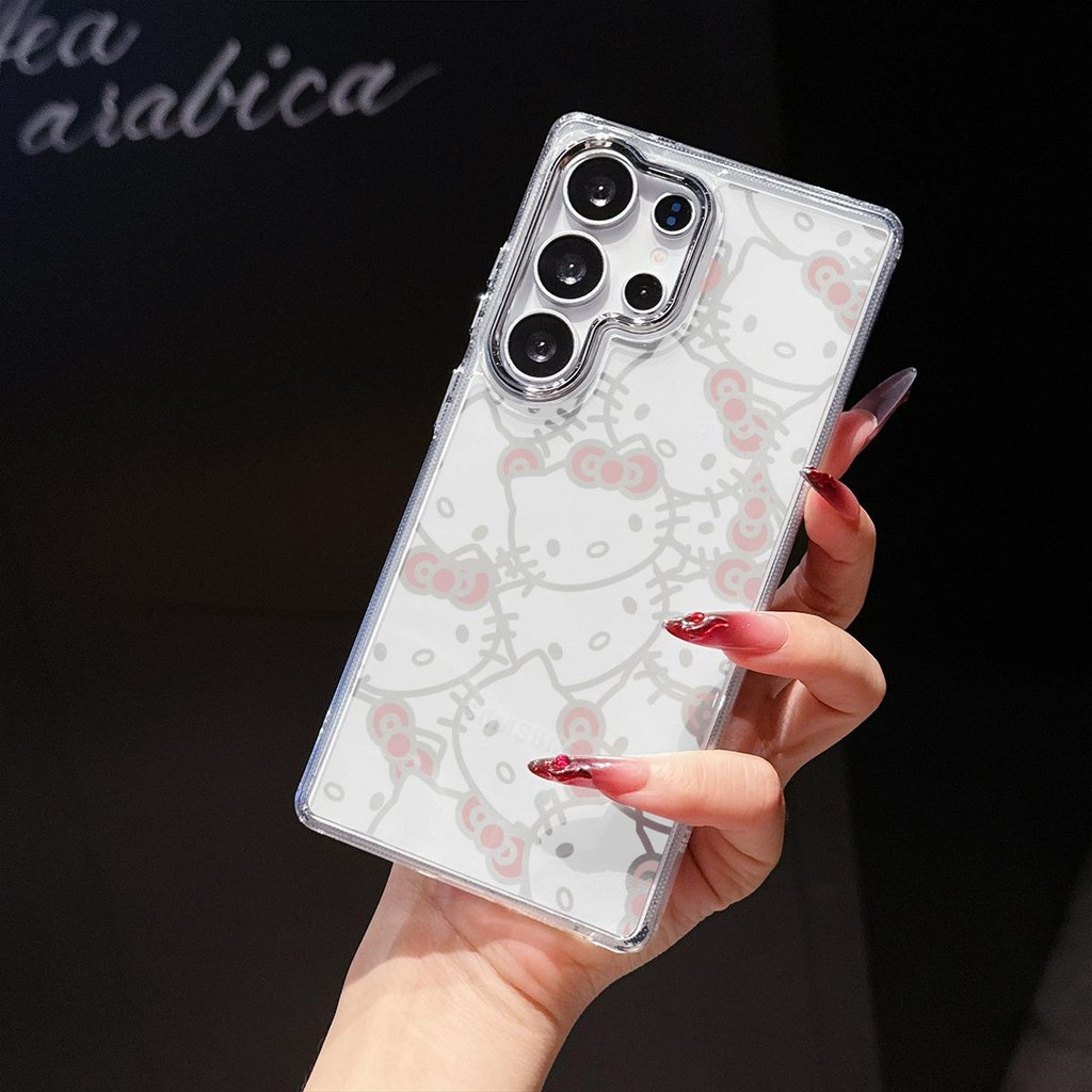 เคสโทรศัพท์ลายการ์ตูน Katie cat ออกแบบแบบเต็มหน้าจอสําหรับ Infinix Hot 8 30I 40PRO 50PLUS 30PLAY 40P