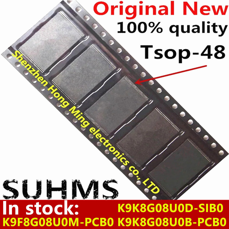 (5-10 ชิ้น) 100% ใหม่ K9F8G08U0M-PCB0 K9K8G08U0D-SIB0 K9K8G08U0B-PCB0 K9K8G08U0B8U0B0B8U9K8U0B8U0B8U