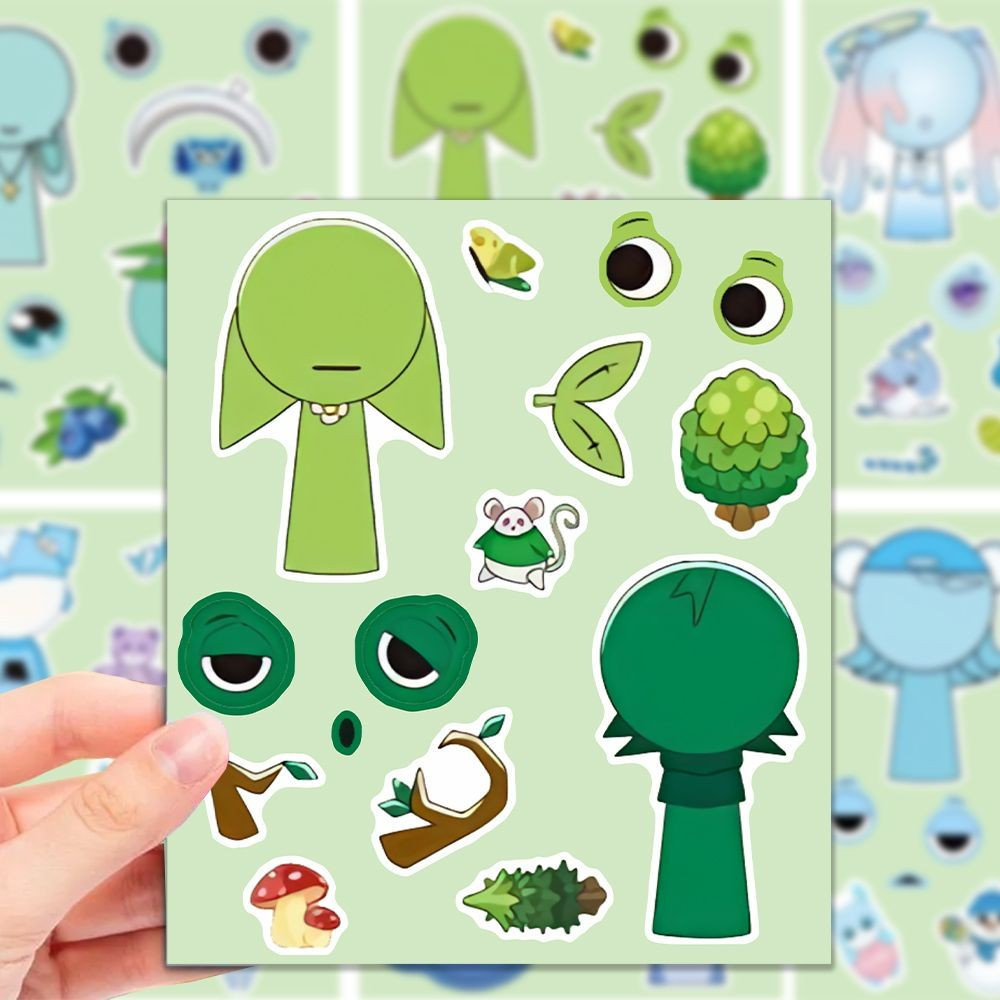 249Zhang Sprunki Rhythm กล่อง Dress-Up สติกเกอร์เพลงตรัสรู้ของเล่นเด็กเกมการศึกษา Peripheral249 Spru