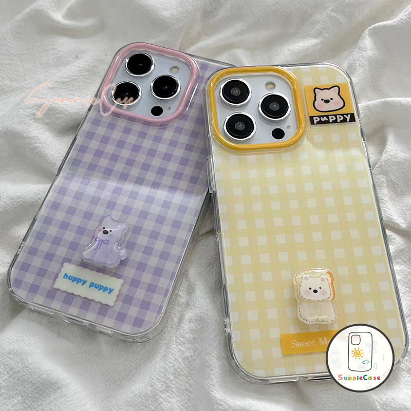 IMD เคสไอโฟน 12 สำหรับ IPhone 16 15 11 13 12 14 Pro Max XS XR X Max 7 15 8 11 13 Plus น่ารัก แฟชั่นย้อนยุค กันกระแทก เคส - รูปที่ 5