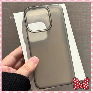 เคสสำหรับไอโฟน11 12 13 14plus 15PRO 16promax 6/7/8PLUS X/XR/XS PROMAX โปร่งใส สครับ กรณีโทรศัพท์มือถือ ป้องกันการชนกัน
