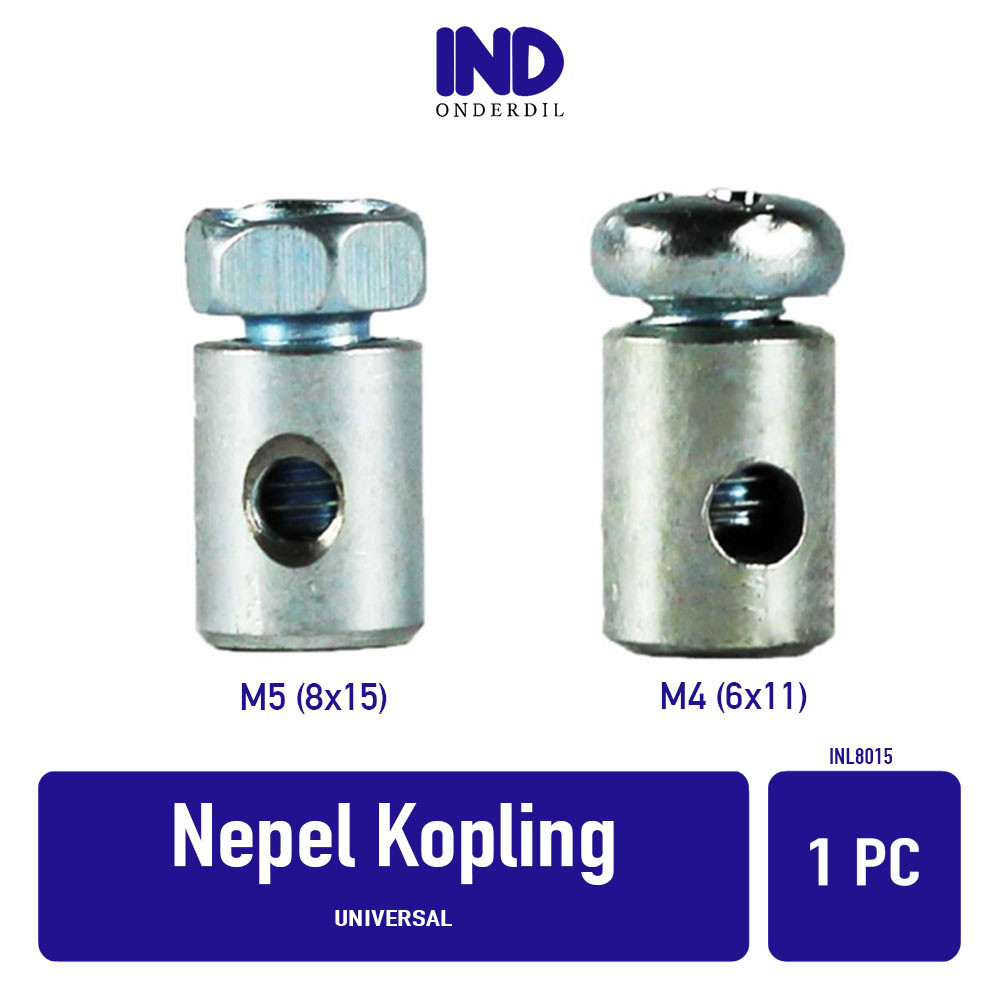 1 PC จุกนมคลัทช์ M5 5 8 x 15 มม. 8x15 มม. 8 x 15 มม. M4 M 4 6x11 6 x 11 ข้อต่อลวดจุกนม Wirre Kupling