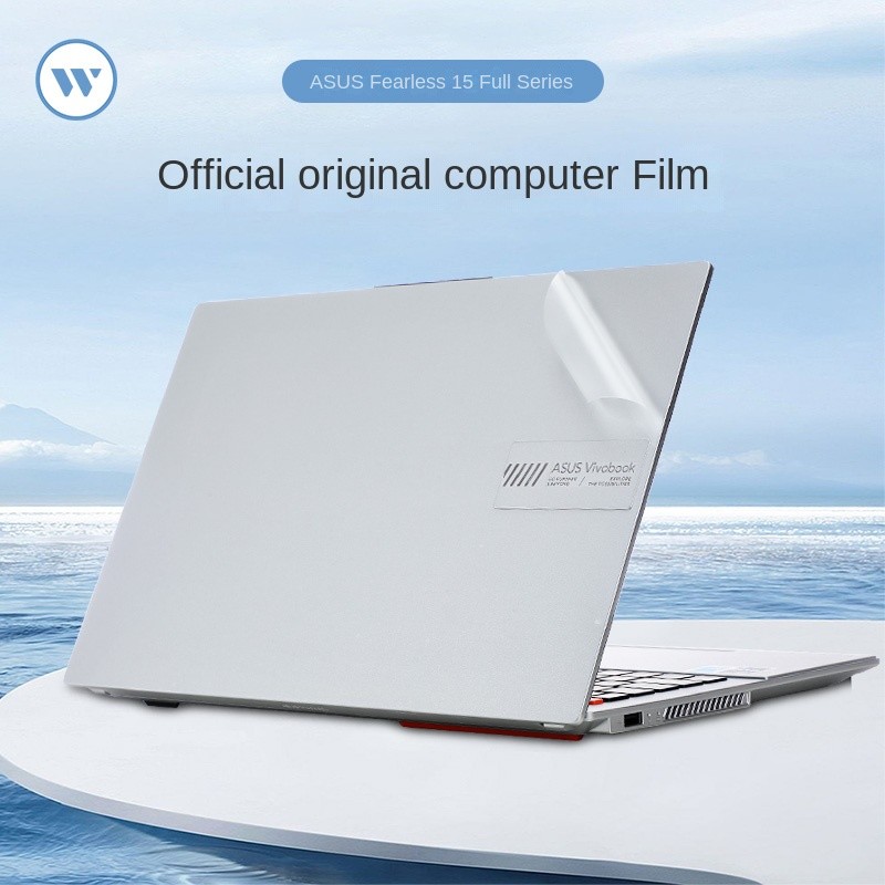 แล็ปท็อปสติกเกอร์ผิว Decal Matte โปร่งใสไวนิลสําหรับ ASUS Vivobook Go 15 E1504G E1504f Vivobook 15 X
