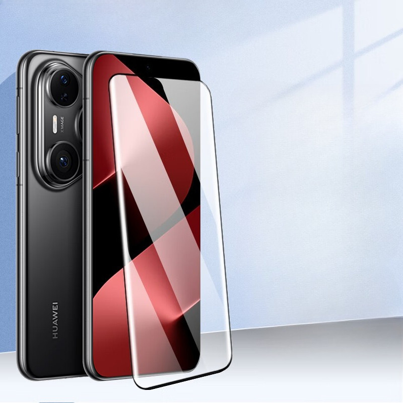 9H กระจกนิรภัยสําหรับ Huawei Pura 80 Pro + Ultra 3D หน้าจอโค้ง Protector สําหรับ Huawei P80Ultra P80