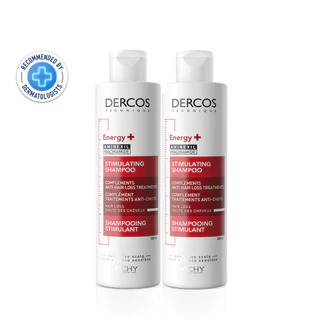 [เซตสุดคุ้ม 2 ขวด] วิชี่ Vichy Dercos Aminexil Anti-hair loss Shampoo แชมพูลดผมขาดหลุดร่วง 200มลx2