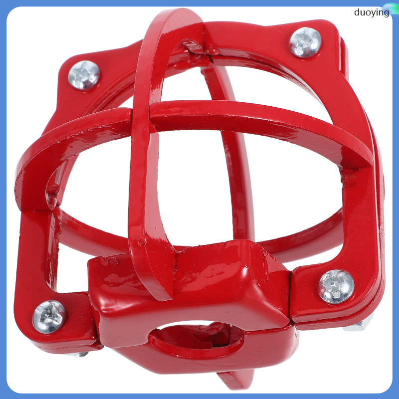 Fire Sprinkler Cove สําหรับเพดานฝาครอบป้องกันหัวฉีด 8.50X8.20X8.20CM สีแดงเหล็ก duoying