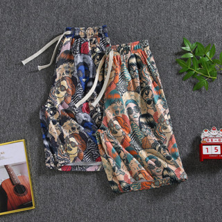 MUHANLU กางเกงขาสั้นผู้ชาย ผ้ายืดใส่ดี ใส่เที่ยว สินค้าพร้อม…