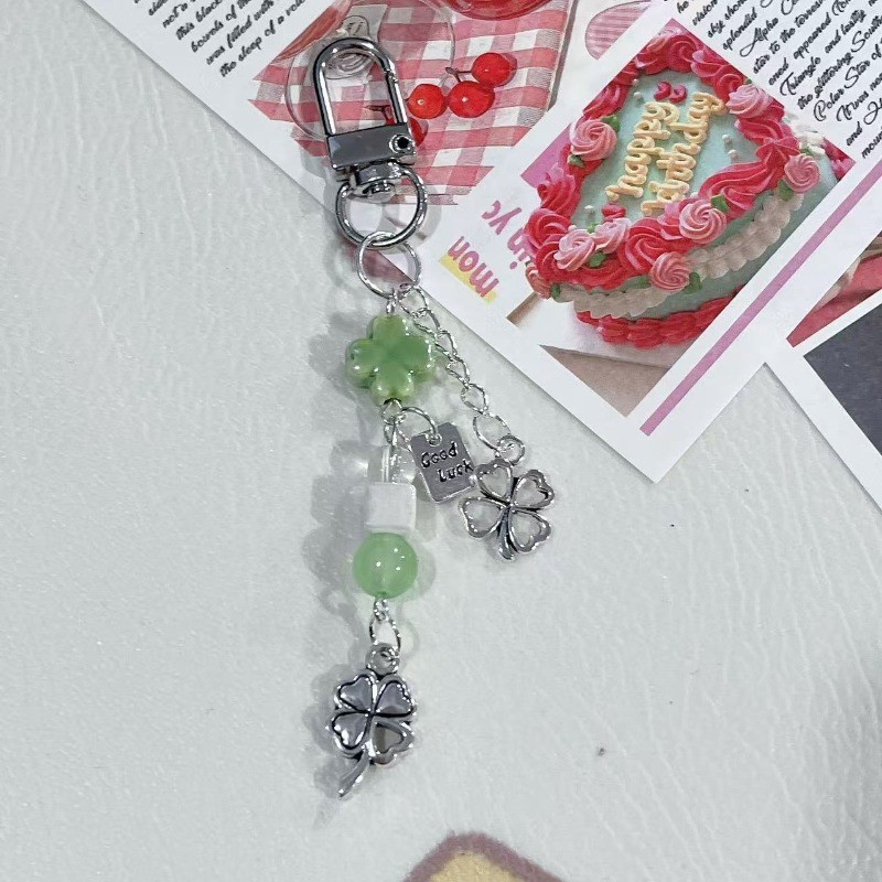 โปร่งใสพวงกุญแจน่ารักกระดิ่งลมจี้พวงกุญแจโทรศัพท์มือถือเชือกเส้นเล็ก น่ารัก กระเป๋าอุปกรณ์ตกแต่งของตกแต่งบ้าน - รูปที่ 5