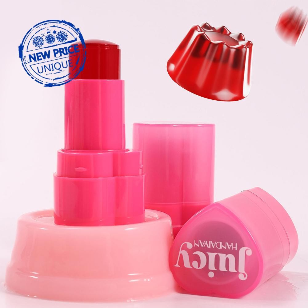 Jelly Blush Stick 2 In 1 Blush สําหรับแก้มริมฝีปาก Moisturizing Contour Cream Long Lasting Face K3p5