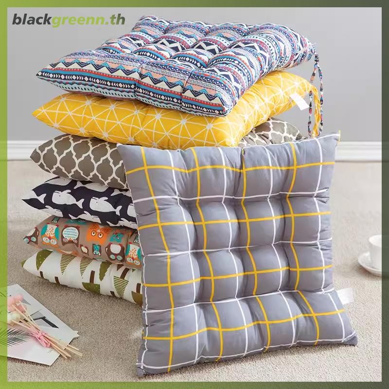 บรี 1ชิ้นผ้าฝ้ายเบาะเบาะนุ่มเบาะแข็งเก้าอี้ตารางเสื่อสํานักงานตกแต่งบ้านรถสวนอาทิตย์เลานจ์เบาะนั่ง.