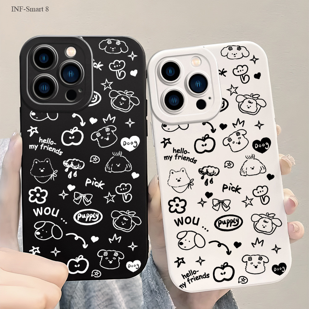 เคสมือถือ For Infinix Smart 8 Hot 20 20C 30 40 40i Tecno Spark Go 2024 Pro เคส การ์ตูน เคสอินฟินิกซ์ TY