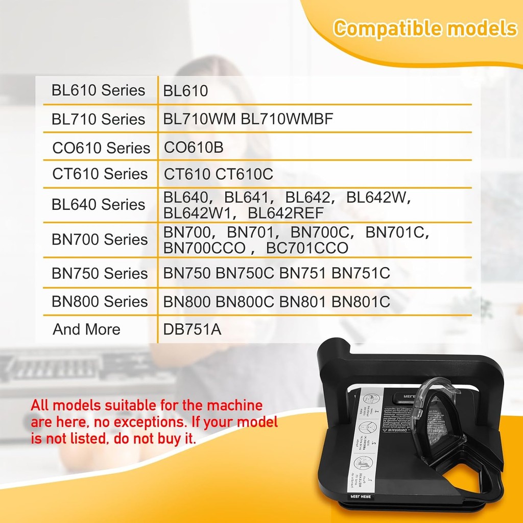 ฝาครอบเครื่องปั่นสําหรับ Ninja Blender 72 OZ เหยือก,ฝาครอบด้านบนสําหรับ Ninja BL610 BN750 CO610B BN7