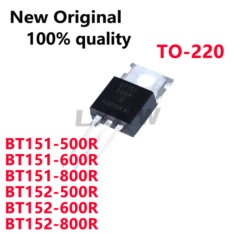 10/PCS ใหม่ BT151-500R BT151-600R BT151-800R BT152-500R BT152-600R BT152-800R TO-220 thyristor ในสต็