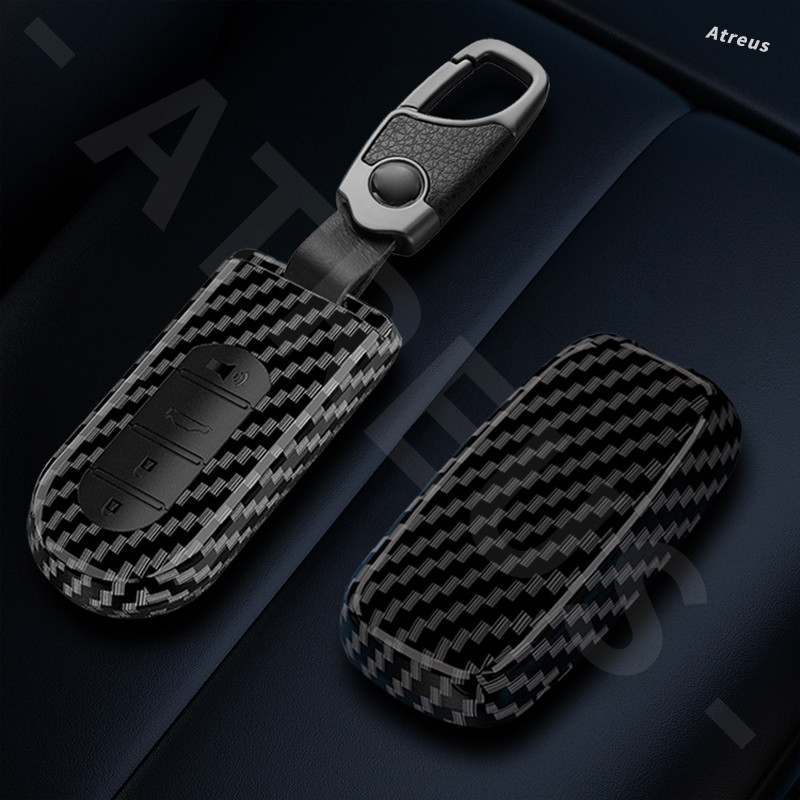 Toyota GR คาร์บอนไฟเบอร์ เคสกุญแจ เคสกุญแจรีโมทรถยนต์ พวงกุญแจรถ เคสกุญแจรถยนต์ ตัวป้องกันกุญแจ ซองใส่กุญแจรถ สําหรับ Toyota GR 86 Yaris Corolla Cross Altis Fortuner Camry Hilux Supra CHR Wish bZ4X Vios Sienta Avanza - รูปที่ 5