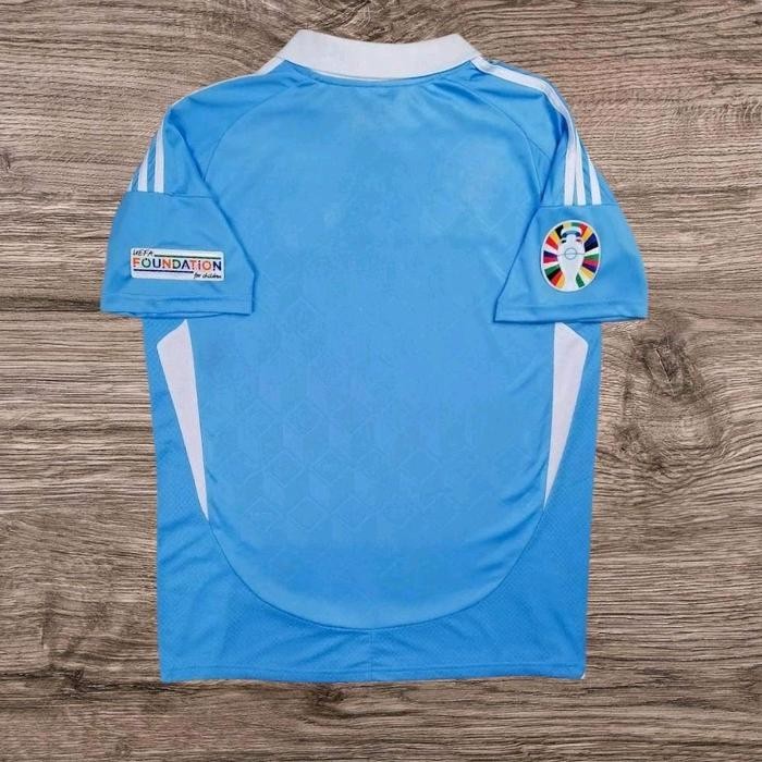 BELGIUM AWAY FOOTBALL JERSEY FULL PATCH EUROPEAN CUP 2024 คุณภาพดีที่สุด