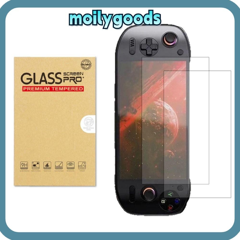 MOILYHD กระจกนิรภัย, ฟิล์มกันรอยหน้าจอ 9H ดั้งเดิม, ป้องกันรอยขีดข่วน HD ป้องกันฟิล์มป้องกันสะท้อนแส