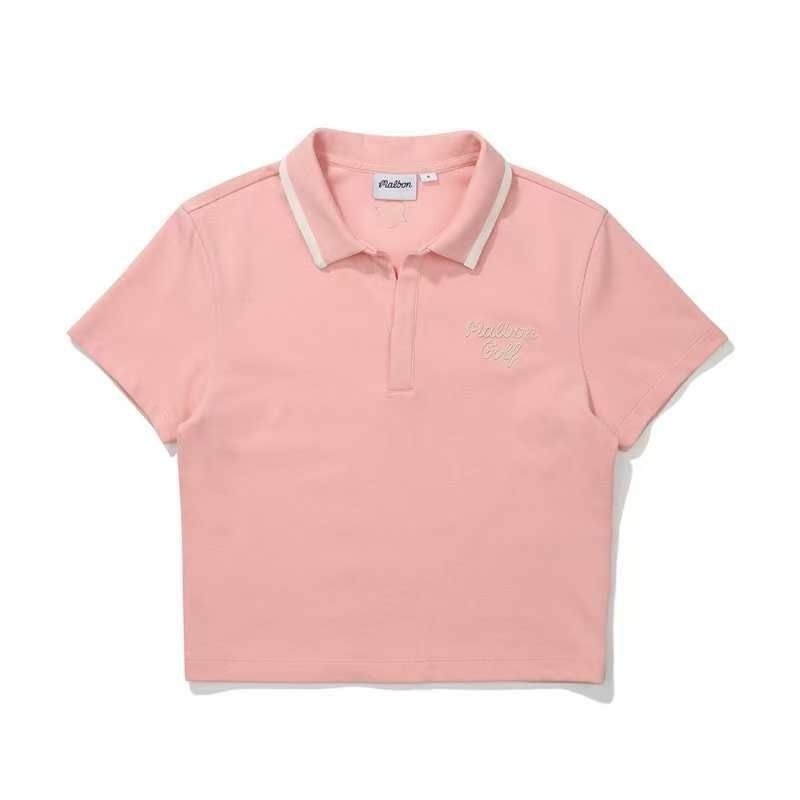 เสื้อกีฬาสุภาพสตรี MLBON Golf แบบ Quick-Drying & Breathable ลายเกาหลี เหมาะสำหรับการเล่นกีฬาและสวมใส