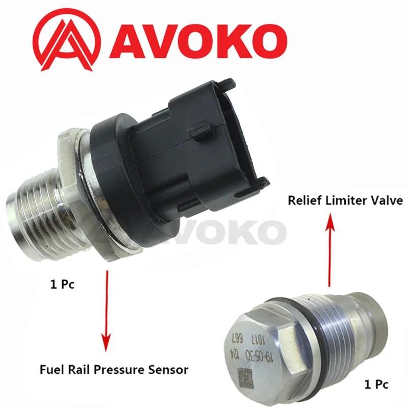 ชุดชุดซ่อม (เซ็นเซอร์ความดันท่อน้ํามันเชื้อเพลิง + วาล์วจํากัดบรรเทา ) สําหรับ VOLVO VCE L90 L120F E