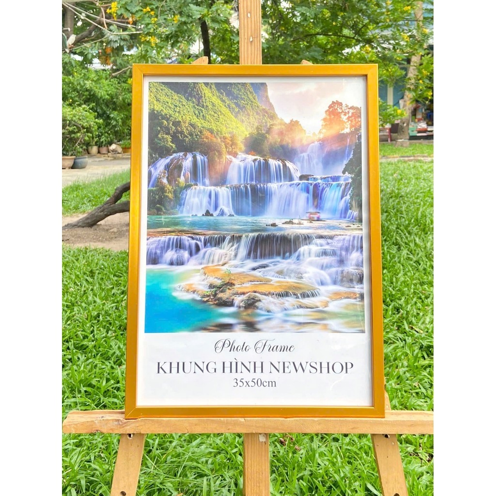 กรอบรูป - กรอบใบรับรอง 35x50 ซม. - กรอบคอมโพสิต, ติดผนังพื้นผิวไมก้าสําหรับโต๊ะทํางาน NEWSHOP