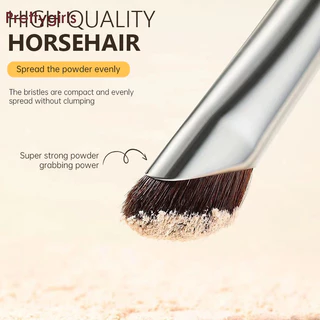 PY.thAngled Pony Hair แปรงเงาจมูก แปรงคอนทัวร์รูปเคียว แปรงเงาจมูก-PY