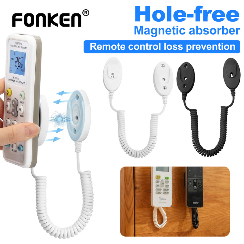 Fonken รีโมทคอนโทรลแม่เหล็ก Tether ขาตั้งระยะไกลสายรักษาความปลอดภัยตะขอกาวลวดสําหรับ Home Hotel ร้าน