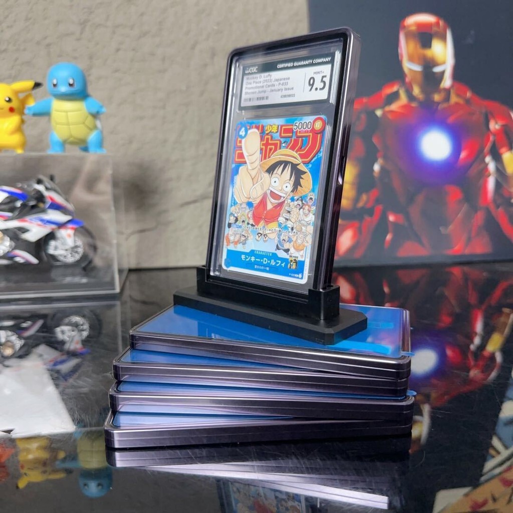 PSA/CGC/CCCIC/CCG/BGS โลหะ Grading เคสป้องกัน Grading การ์ดแสดงผล Pokémon PTCG