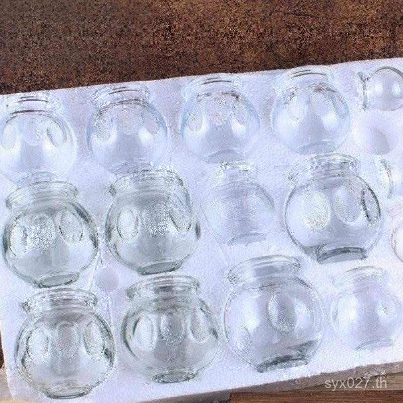 ถ้วย Cupping แก้ว Cupping แก้ว Cupping Cupping Cupping อุปกรณ์การแพทย์แผนจีนแก้วสามารถแก๊สในครัวเรือ