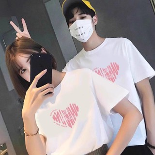 ชุดคู่ฤดูร้อนแขนสั้น สำหรับทั้งผู้ชายและผู้หญิง พิมพ์ลายบนผ้…