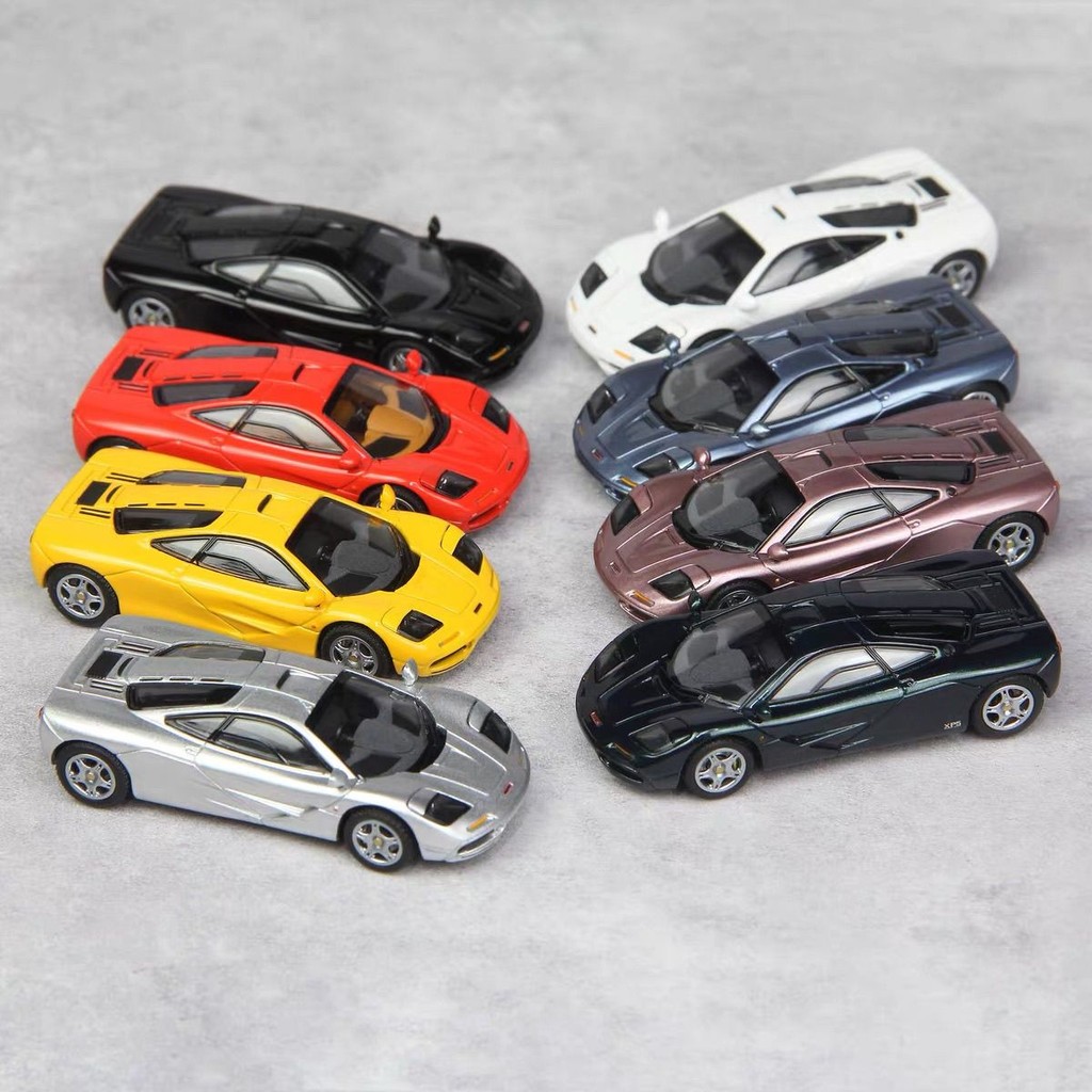 LCD 1: 64 McLaren F1 McLaren F1 รถสปอร์ตโมเดลรถอัลลอย