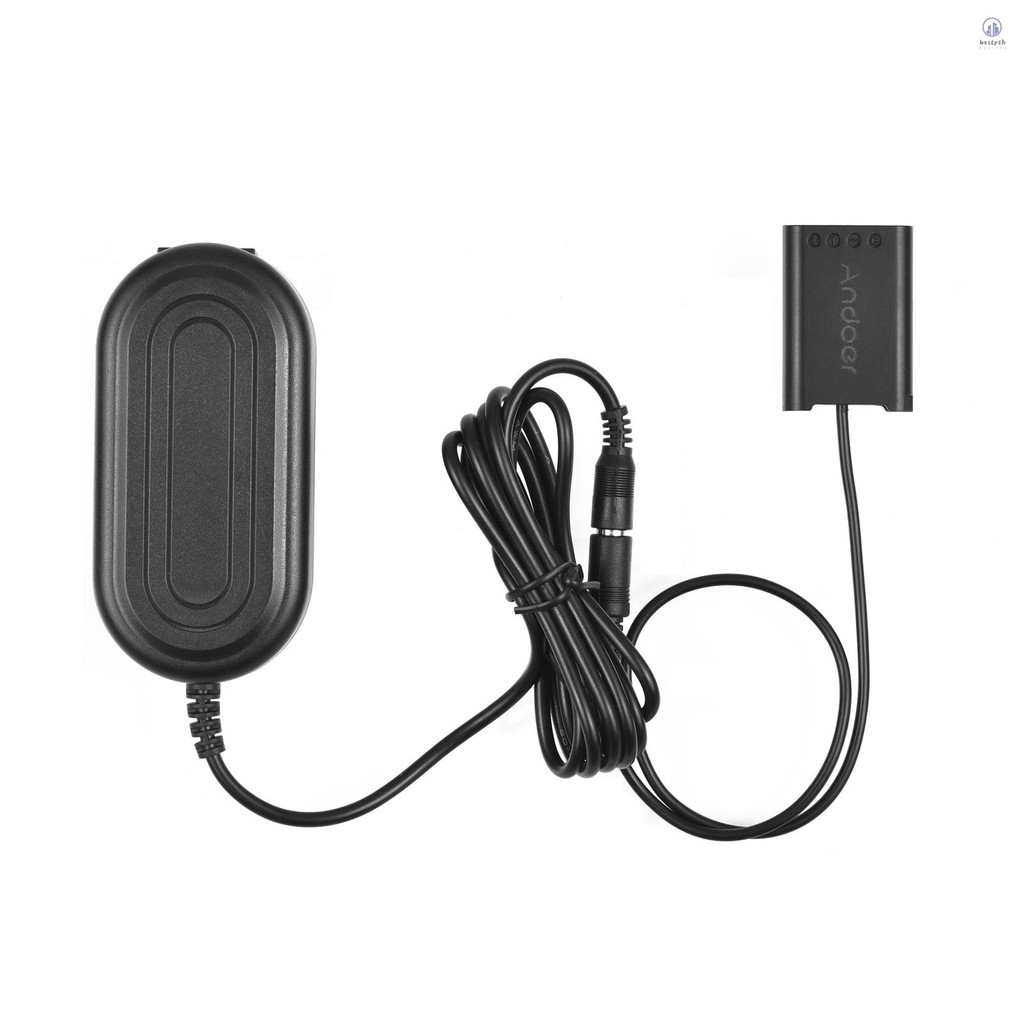 Andoer DK-X1 อะแดปเตอร์ไฟ AC NP-BX1 Dummy แบตเตอรี่ DC Coupler ชุดอุปกรณ์เสริมสําหรับ DSC-RX1/RX1R/R