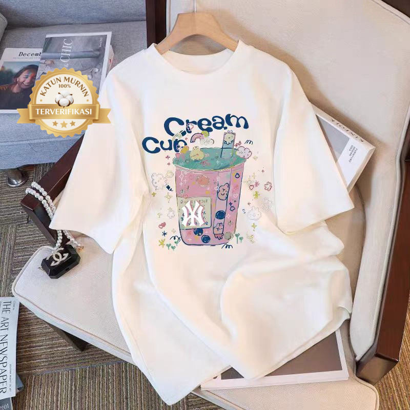 KATUN พร้อมส่งสต๊อก เสื้อยืด Collaboration Cotton 30s, Unisex, Fresh & Fashion Style