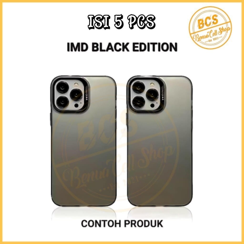BCS - CONTENTTS 5 ชิ้น HARDCASE IMD FULL BLACK VIVO V9 V20 SE Y19 IQOO 13 5G Z9 5G Z9X 5G Z10 S1 PRO