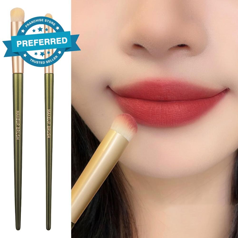 Gecomo Lip Brush Round Head Dye Brush คอนซีลเลอร์ Lip Tool แปรงแต่งหน้ามัลติฟังก์ชั่น Beauty G4i2