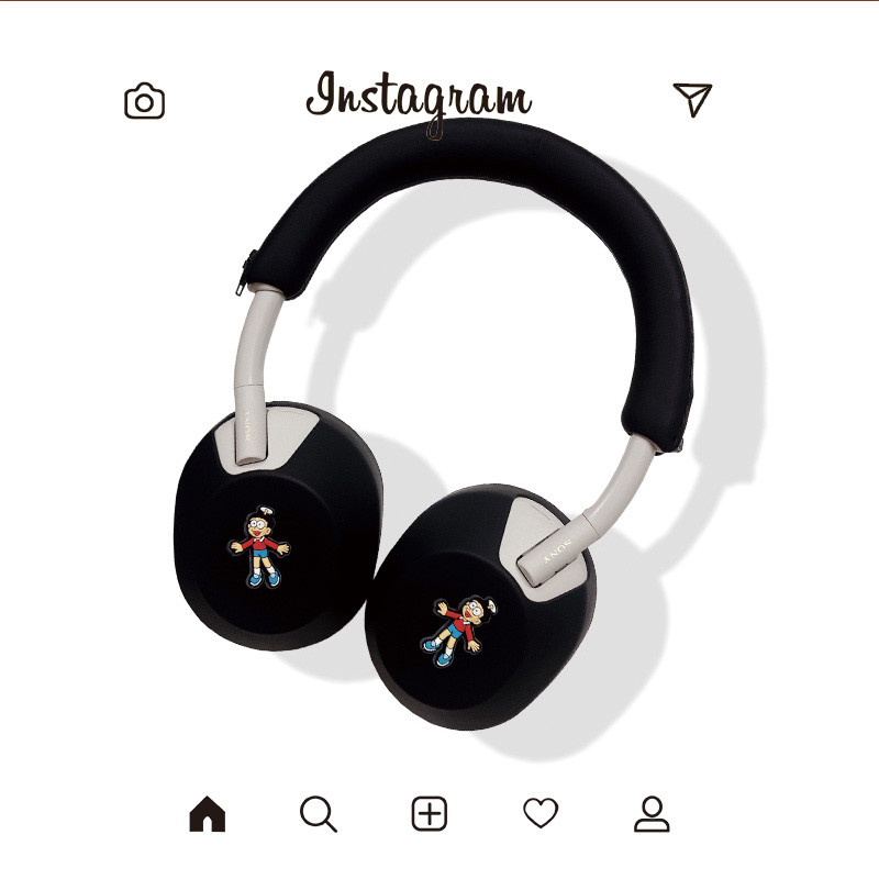 เหมาะสําหรับ Sony/Sony WH-1000XM5/6 ไร้สายบลูทูธเสียงรบกวน Cancelling ชุดหูฟังซิลิโคนป้องกันกรณีคู่ส