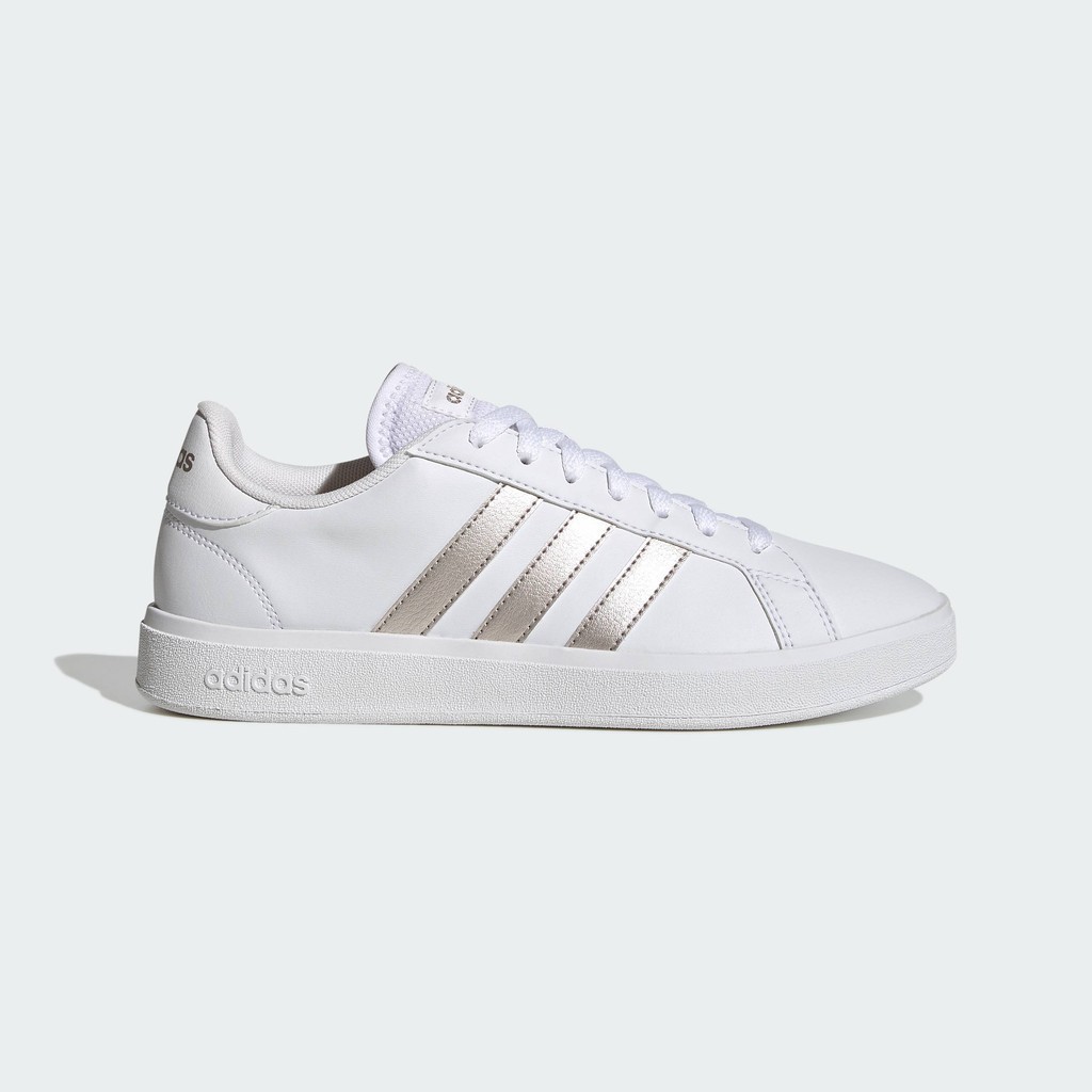 adidas เทนนิส & ไลฟ์สไตล์ รองเท้าลำลอง Grand Court TD Lifestyle Court ผู้หญิง สีขาว GW9263