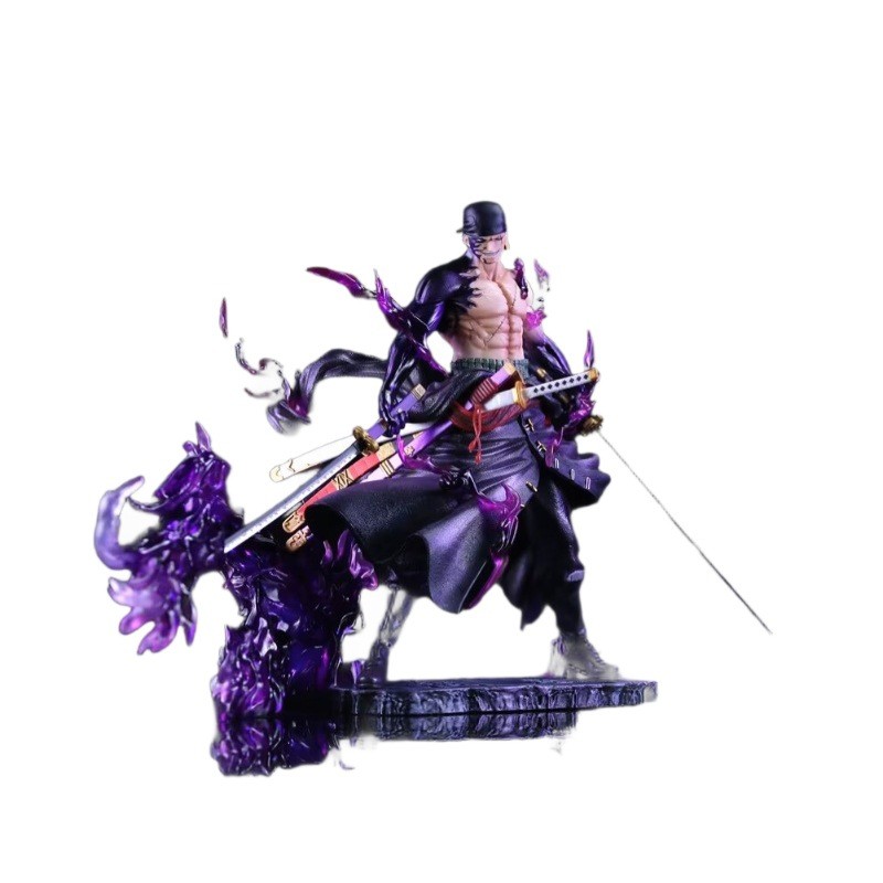 One Piece GK Tenkei Enma Zoro Action Figure รูปปั้น TH Enma Zoro Light-up อะนิเมะรุ่น Figurine 2025N