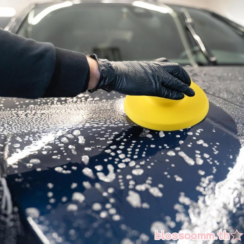 BLOSS Soft PU Foam Polishing Pad อเนกประสงค์สีเหลืองแผ่นขัดสําหรับ Operate สําหรับรายละเอียดรถยนต์เฟ