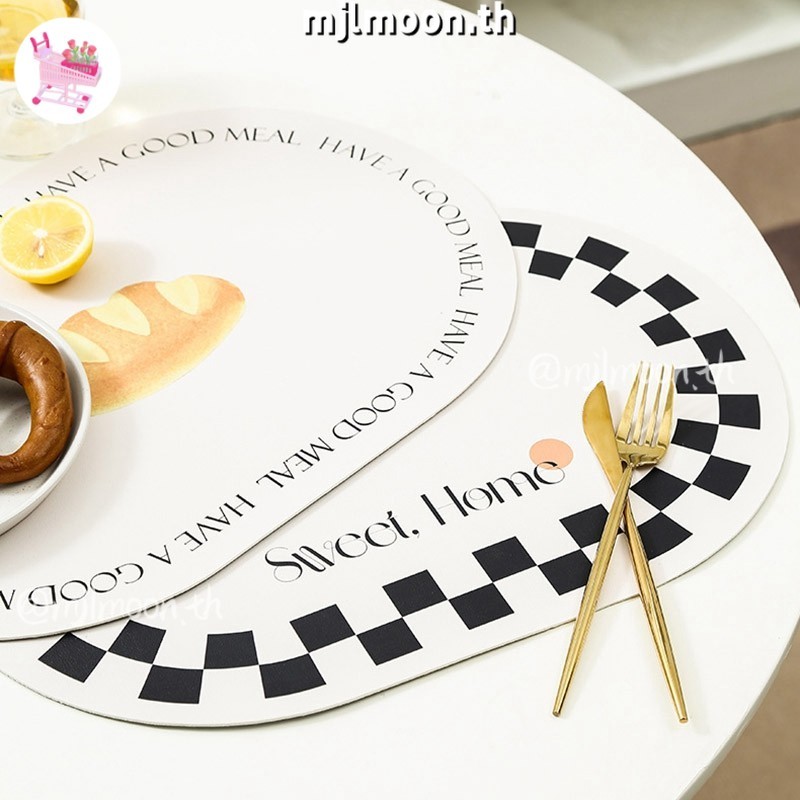 หนังตารางเสื่อทนความร้อนป้องกันการลื่นป้องกันเสื่อเคาน์เตอร์ครัวเสื่อ