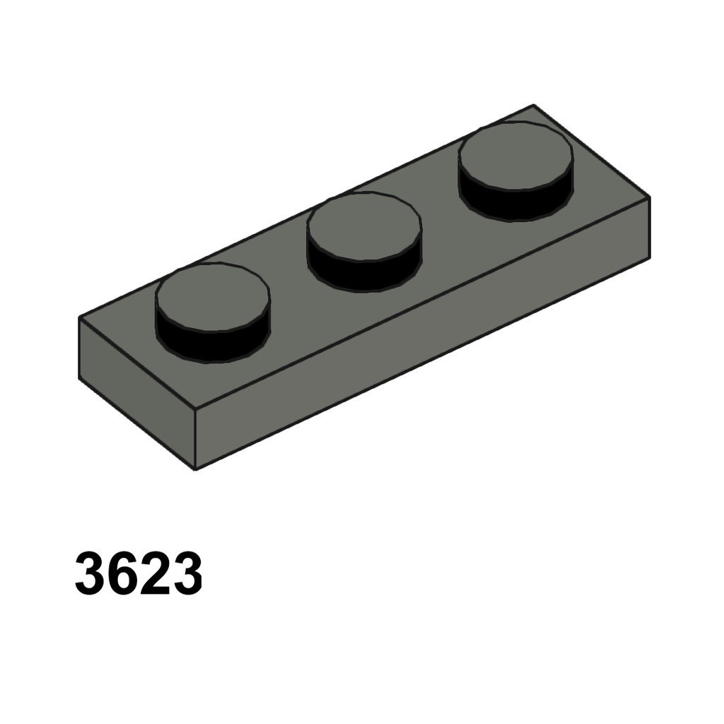 Combo of 10 Moc Accessories รหัส 3623