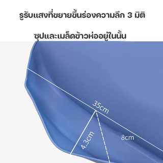 COD ผ้ากันเปื้อนซิลิโคนผู้ใหญ่ ความจุขนาดใหญ่ สวมใส่สบาย ไม่มีกลิ่นแปลก ๆ ปรับความยืดหยุ่นได้อย่างอิสระ